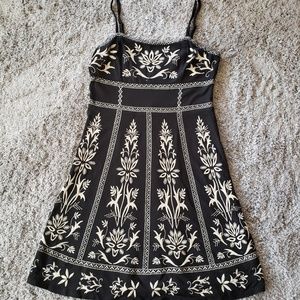 I.N.C Large Black patterned dress